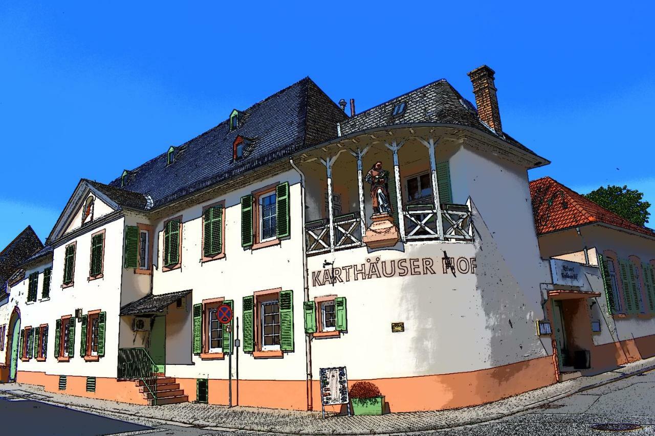 Hotel Karthäuser Hof Floersheim am Main Exterior foto